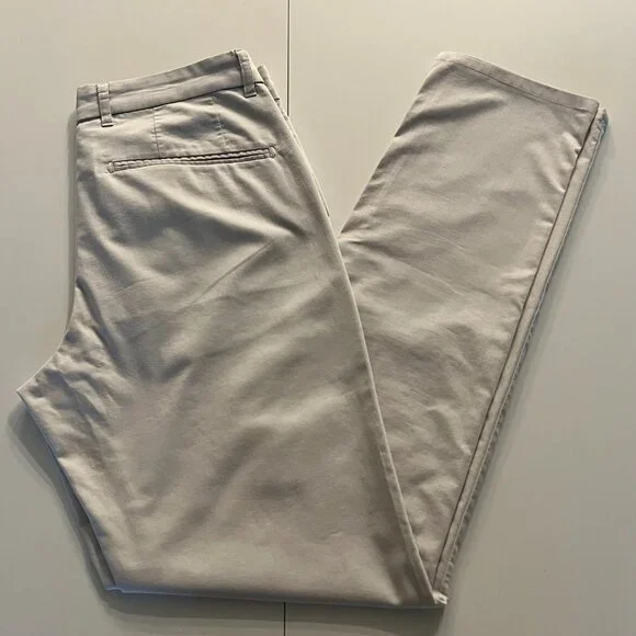 Holderness & Bourne Chino Pants Mens 30x32 Tailor Fit Stone Preppy Bus Casual - Picture 8 of 8